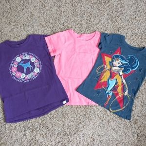 Bundle of 3 tshirts for girls size 6/6x